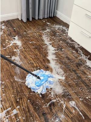 TikTok post by @monica.usa20 for Odorcide. Caption reads: [...] #CleanTok #mopping #cleanwithme @Odorcide.