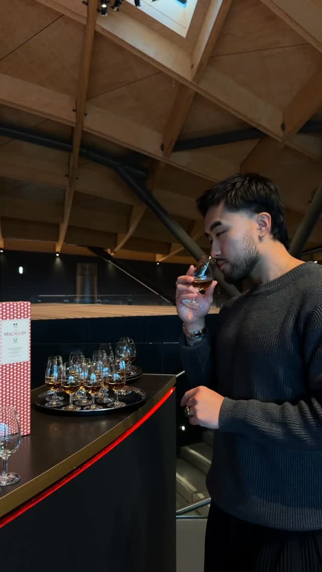 Instagram post by @alexthanhn for The Macallan. Caption reads: #Sponsored This past week with @The_Macallan was....