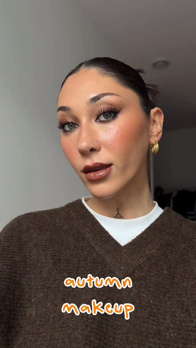 Instagram post by @stephowens_tattoo for Collection Cosmetics. Caption reads: Made this fall look using @collectioncosmetics_uk....