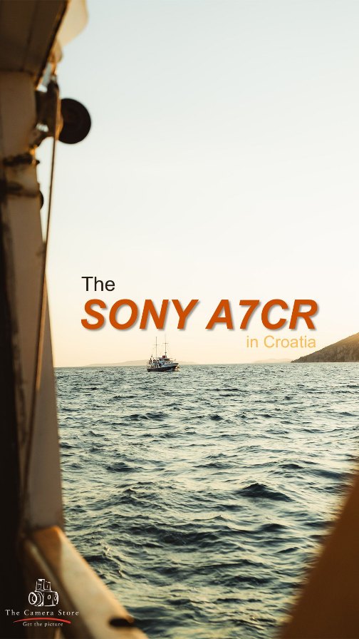 Instagram post by @colbyyplett for The Camera Store. Caption reads: While I was working in Croatia, I had the chance....