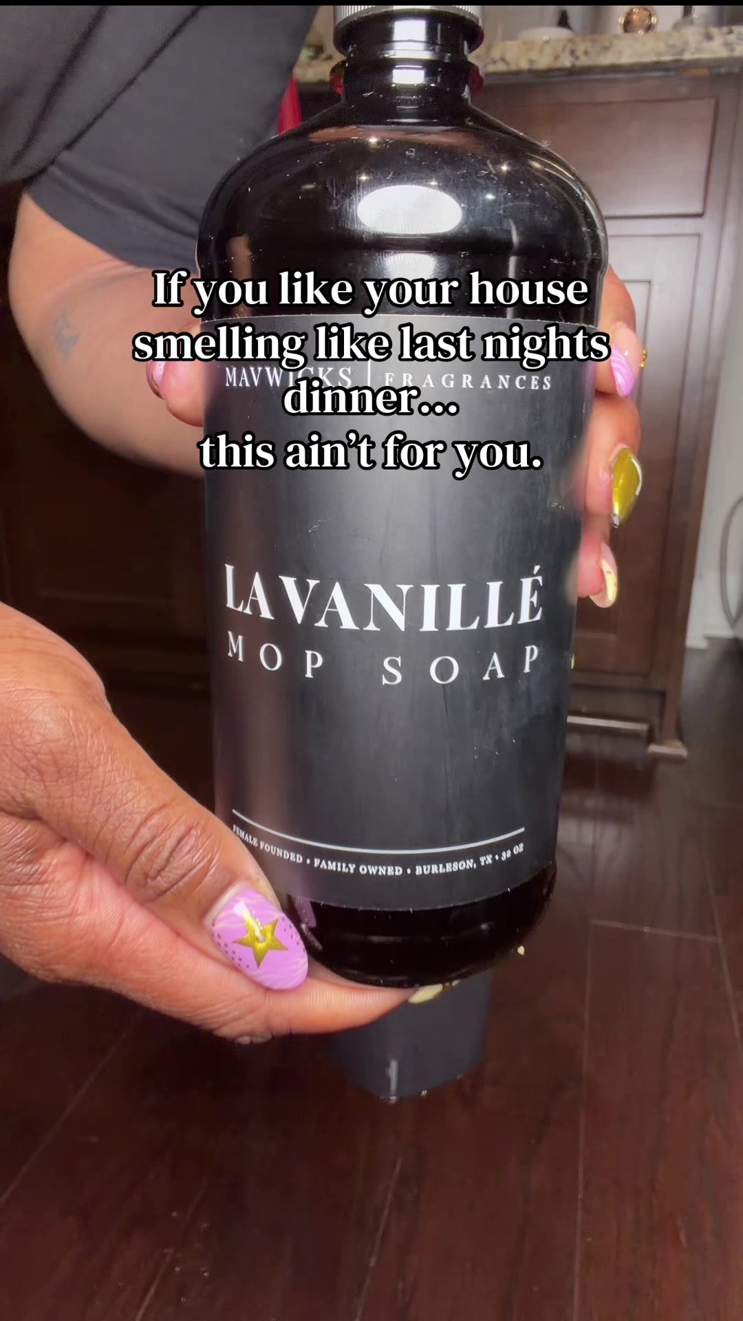 TikTok post by @preciousisgrowing for Mavwicks Fragrances. Caption reads: [...] home will ALWAYS smell expensive @Mavwicks....