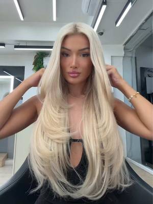 TikTok post by @kimi.xzzz for Goo Goo Hair. Caption reads: [...] extensions from @Goo Goo Human Hair....