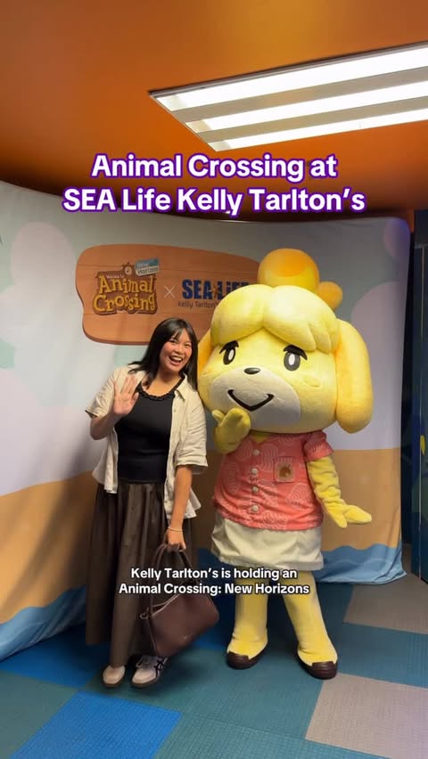 Instagram post by @locavore.eats for Sea Life Centre. Caption reads: AD/Gifted | Kelly Tarlton’s is holding an Animal....