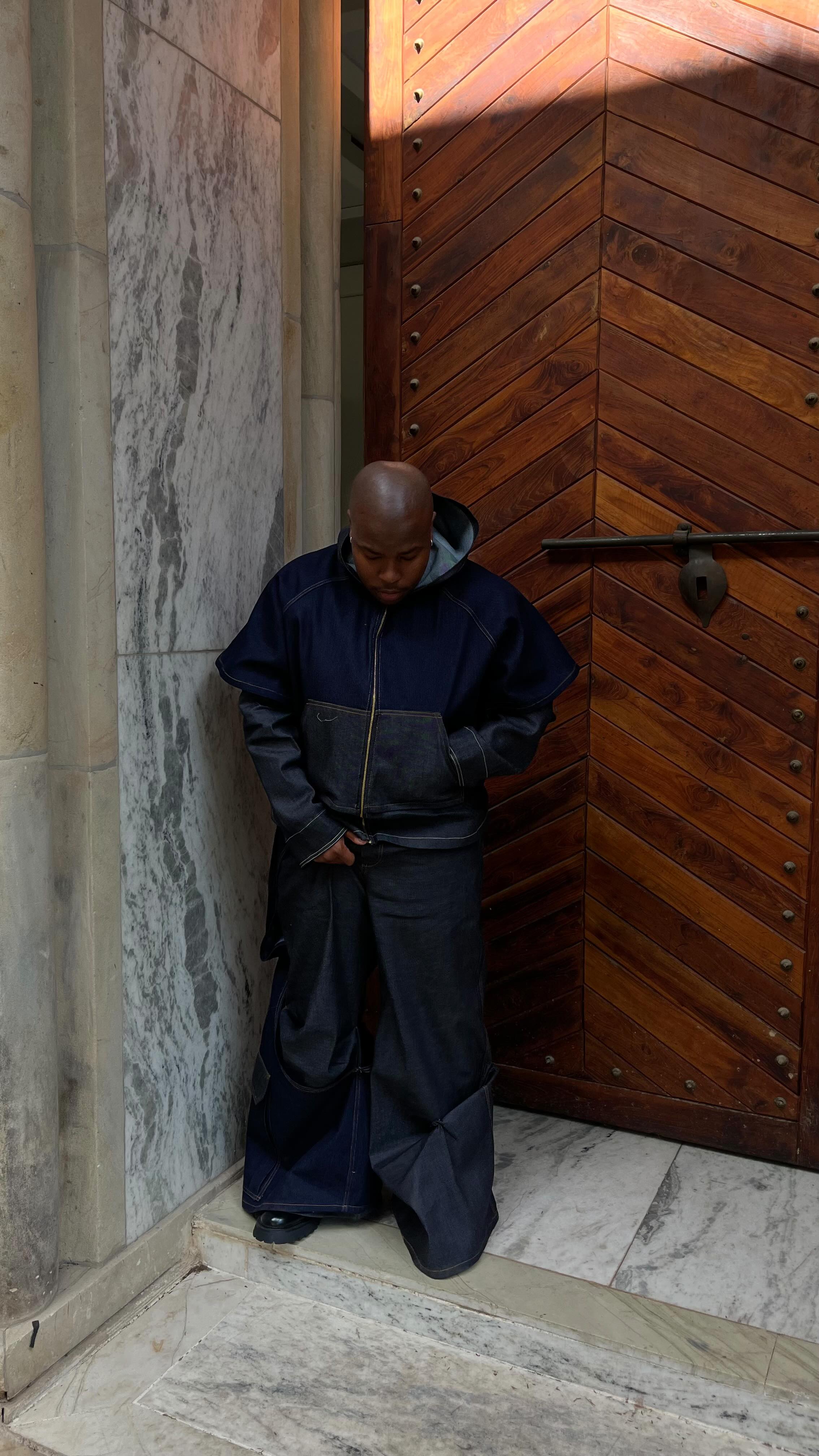 Instagram post by @paballo_mavundla for G-Star RAW. Caption reads: 🪡: Tribe for @houseofzwide
@gstarraw_za @gstarraw.