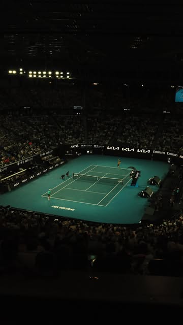 Instagram post by @morganwaterhouse for Australian Open. Caption reads: The best day with @GreyGoose at the....