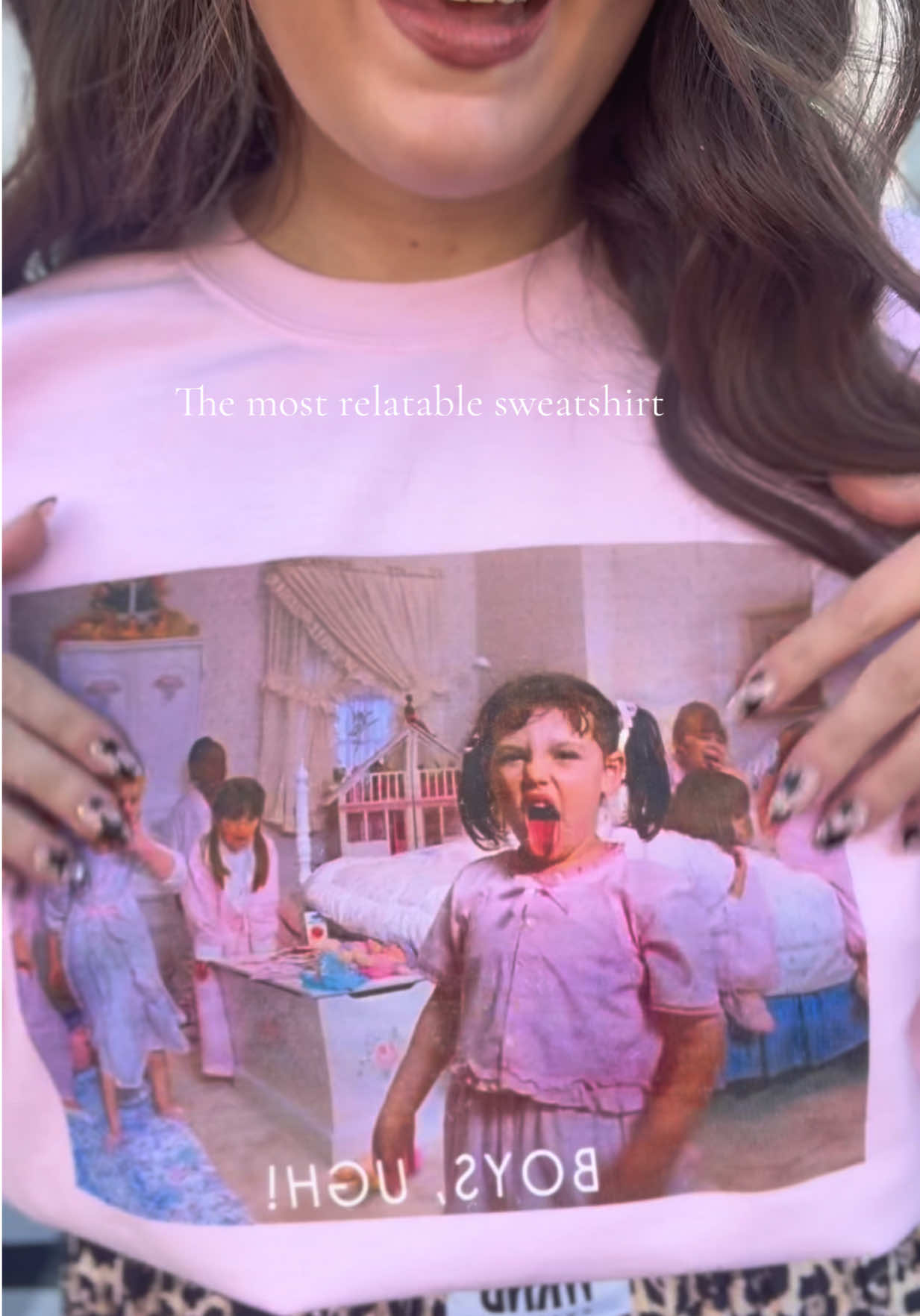 TikTok post by @karaad for United Monograms. Caption reads: We can all agree right?😅💖 @United Monograms  I’m....