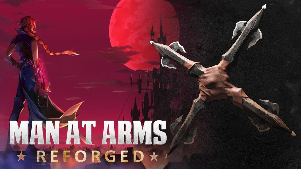 YouTube post by @AweMe for Stellar Blade. Caption reads: Holy Cross - Castlevania: Belmont's Curse - Man at....
