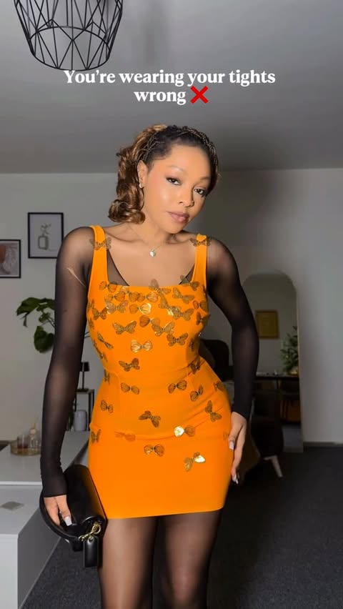 Instagram post by @_kendimbae for Wolddress. Caption reads: [...] Use my discount code 'BREN15' Dress....
