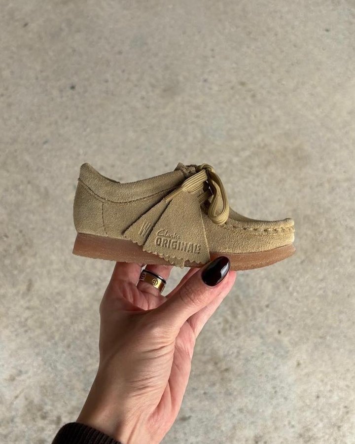 Instagram post by @nclgallery for Clarks Originals. Caption reads: These are so cute 
Credit:....