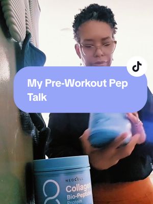 TikTok post by @seriouslynaturalsabrina for NeoCell. Caption reads: [...] everyday routine. 😂 I’ve been adding....