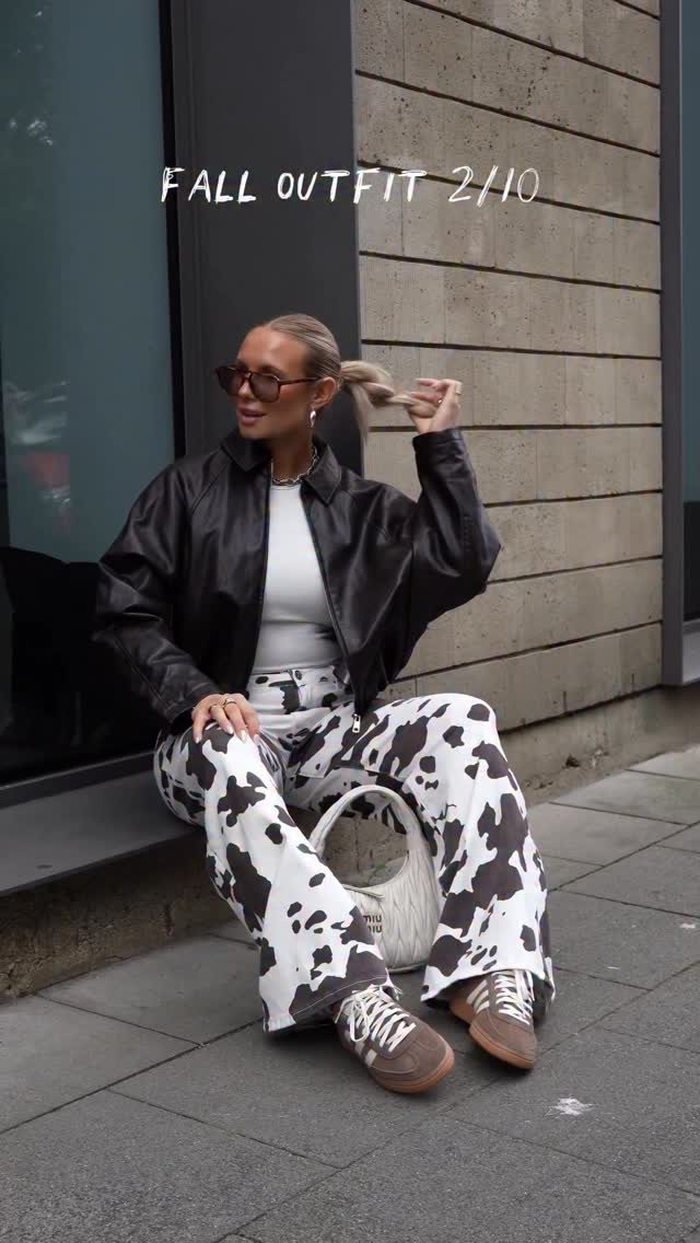 Instagram post by @sarahklefisch for Guts & Gusto. Caption reads: [...] Fall Outfit✨ Jacke & Top @zara Hose....