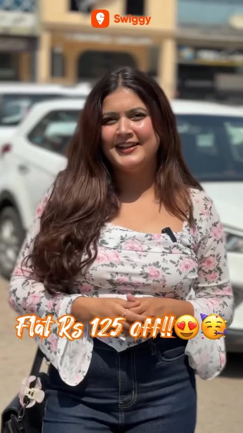 Instagram post by @vaish.navi_01 for Swiggy. Caption reads: In Our Amritsar Swiggy presents dhamaakedaar....