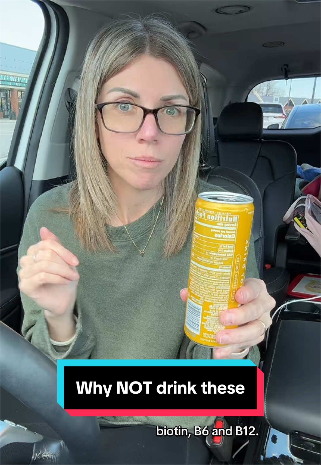 TikTok post by @life.with.katy for Gorgie. Caption reads: Why shouldn’t you drink @GETGORGIE energy drinks?....