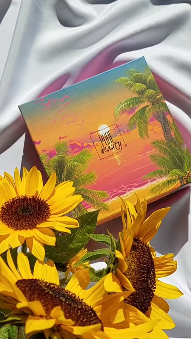 Instagram post by @magi.cosmetic for SYLVECO. Caption reads: Poznajcie moją przyjaciółkę 🌻 SUNSET DREAMS 🌻,....