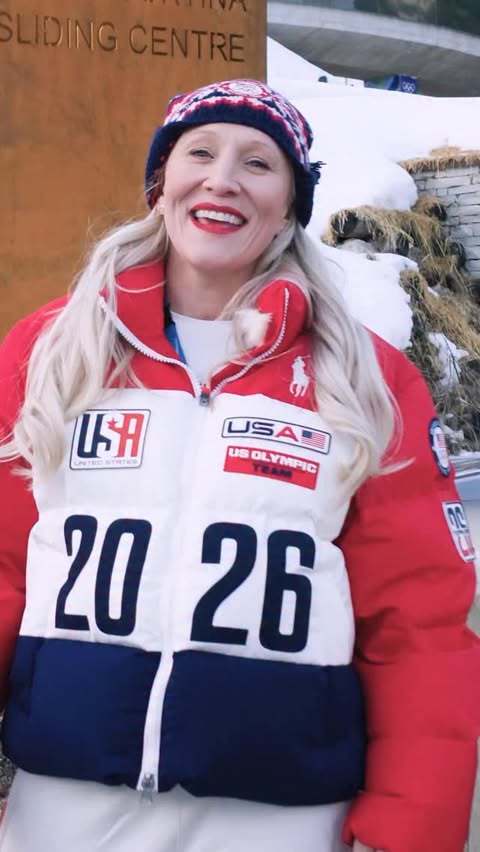 Instagram post by @kailliehumphries for Airbnb. Caption reads: I partnered with @airbnb to host a luge watch....