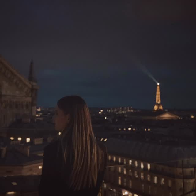 Instagram post by @mascarada.paris for Galeries Lafayette. Caption reads: [...] moments with my little star 🌟....