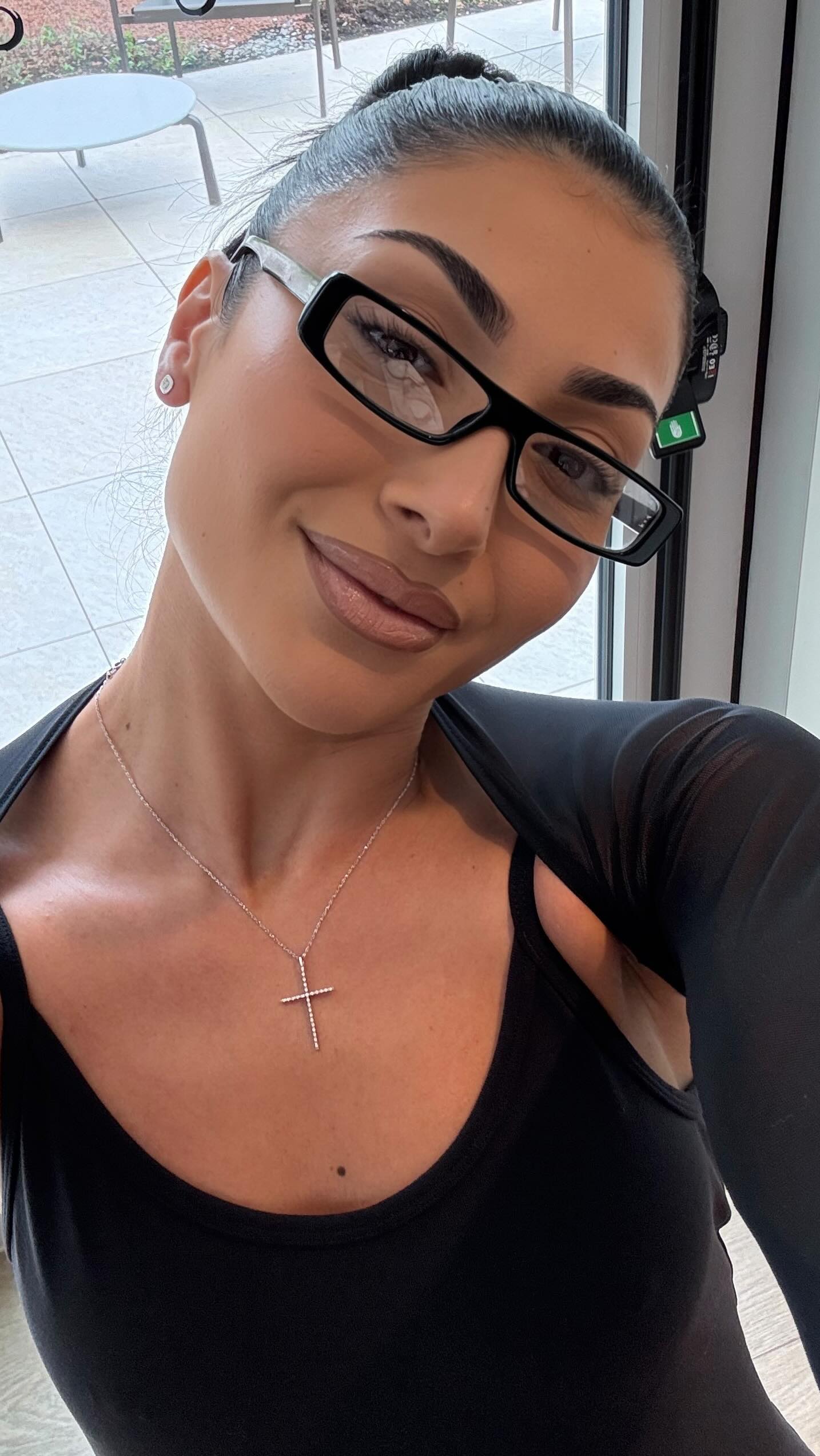 Instagram post by @ninavee for Blank Street. Caption reads: asmr get ready with me to go to pilates ✨ad....