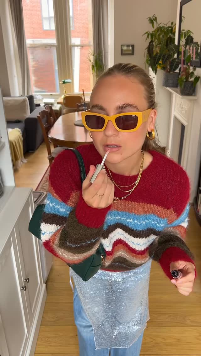 Instagram post by @elinorcharlotte for Accessorize. Caption reads: Styling jeans 4 ways ~ scandi street style edit....