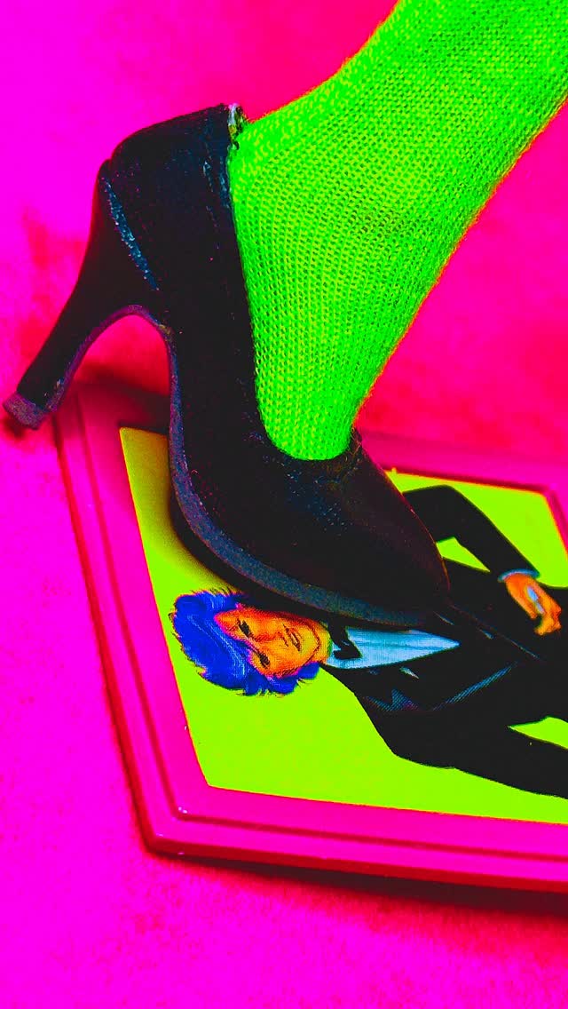 Instagram post by @truly_truly_truly_outrageous for Hasbro Pulse. Caption reads: CONGRATULATIONS! ⚡️💚⚡️ JEM , Jem and The....