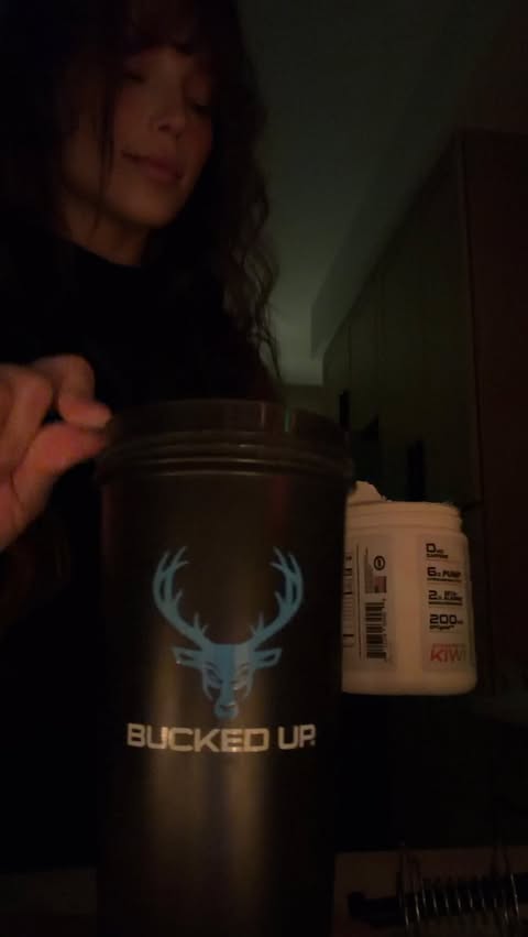 Instagram post by @daniisabellle for Bucked Up. Caption reads: [...] shortly after. use code DANii20 on @buckedup....