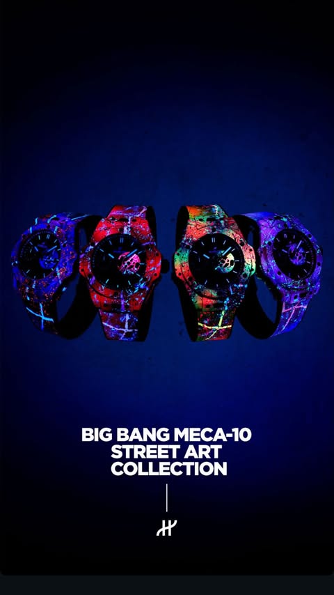 Instagram post by @creationsofaziz for Hublot. Caption reads: ليلة لا تنسى في ميامي كشفت خلالها هوبلو عن 
Big....