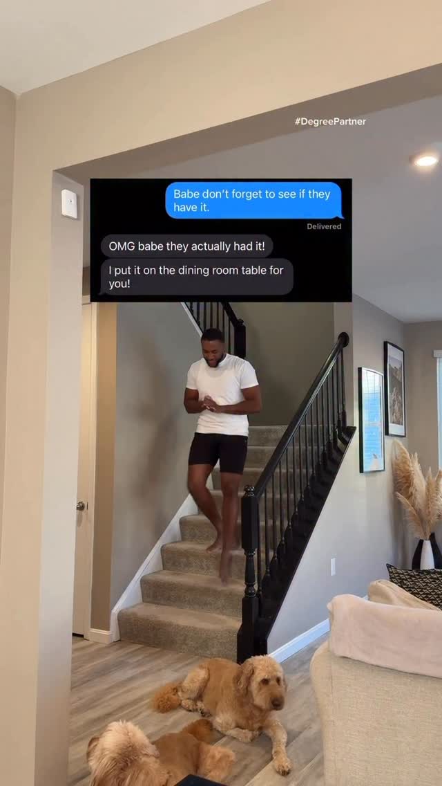 Instagram post by @durellebailey for Degree. Caption reads: #DegreePartner It’s back. 👀
The people asked,....