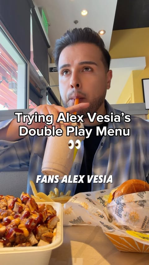 Instagram post by @undftd.anthony for The Habit Burger Grill. Caption reads: #HabitPartner Alex Vesia’s 8-week Habit & Co.....
