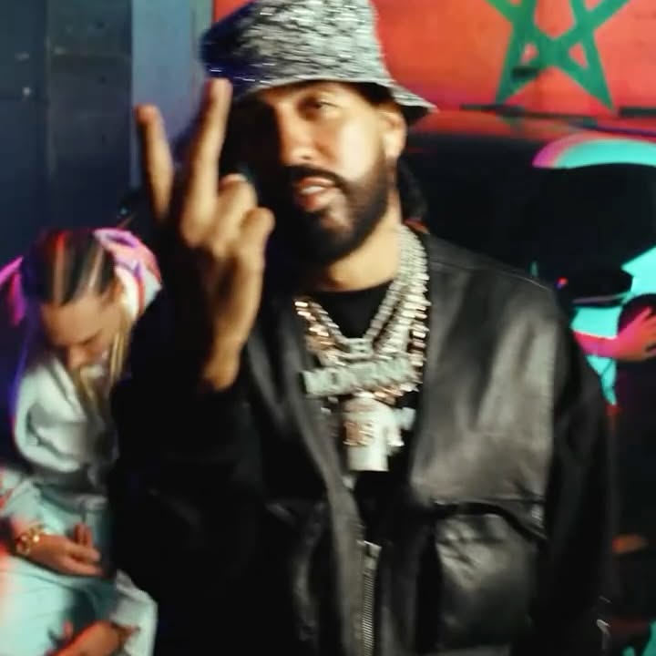 Instagram post by @staxxt_cream for Nissan USA. Caption reads: MC TYSON - NISSAN feat French Montana (Official....