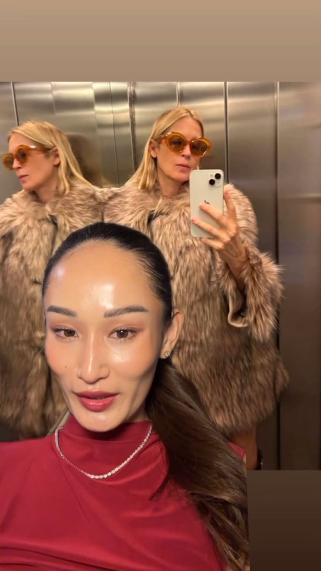 Instagram post by @isabeltan for Noble Panacea. Caption reads: My pre-event GRWM inspired by the iconic Kelly....