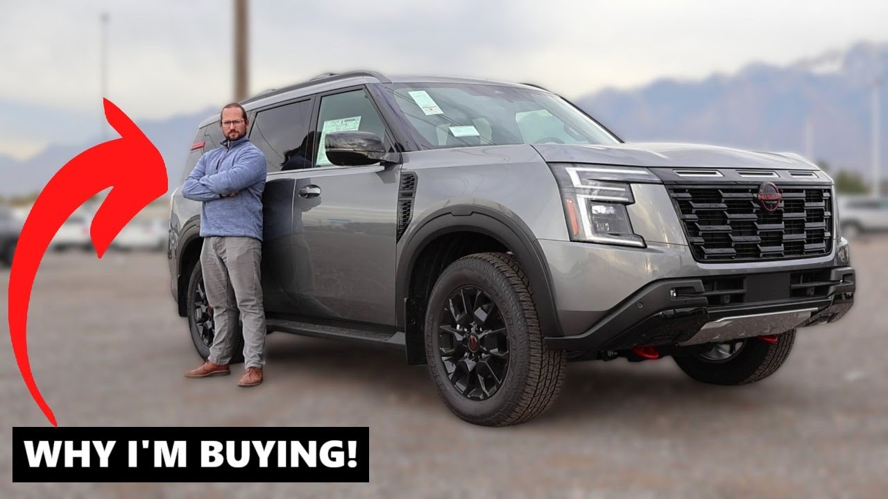 YouTube post by @BenHardyCars for Podia. Caption reads: I NEVER Thought I'd Buy a Nissan.