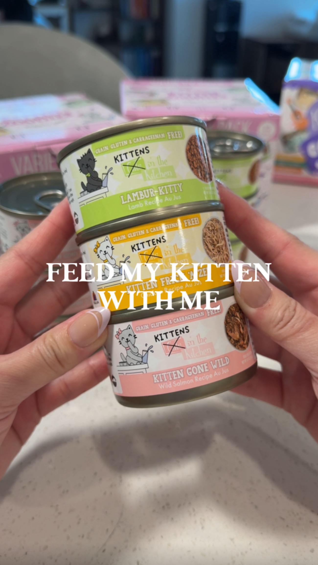 Instagram post by @simple.kitties for Weruva. Caption reads: [...] cats to fuel their rapid growth! 

@weruva....