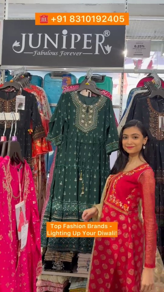 Instagram post by @behara.sweshika for Fashion Factory. Caption reads: [...] 2, Get 5 FREE — only at Reliance Fashion....