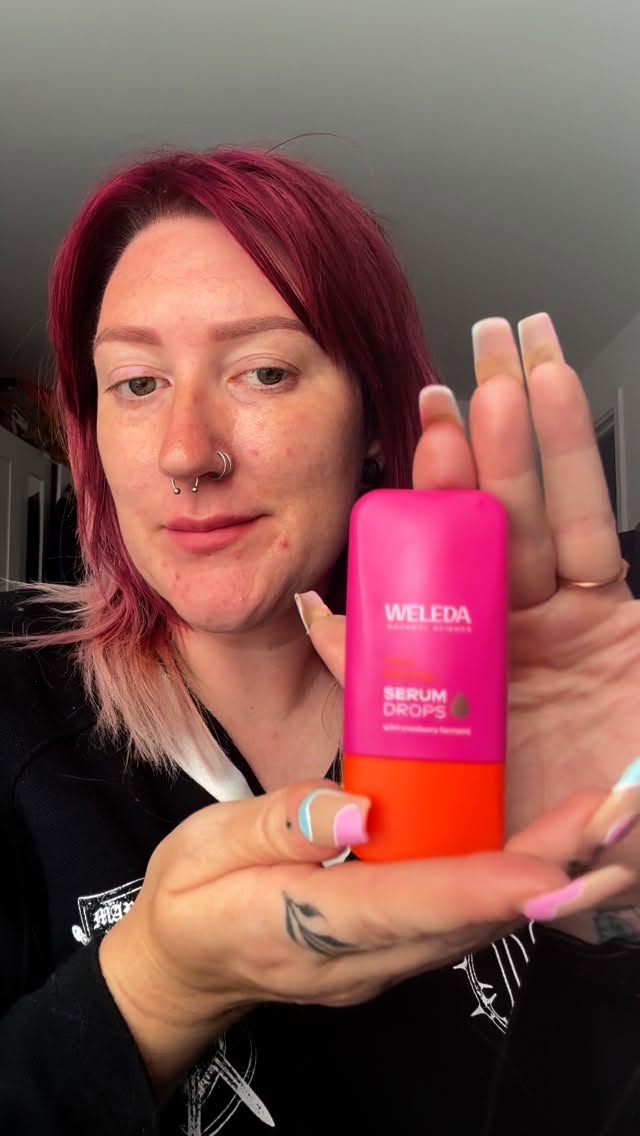 Instagram post by @hardysathome for Weleda. Caption reads: ✨ Glow starts here ✨ 

Meet the #weleda!....