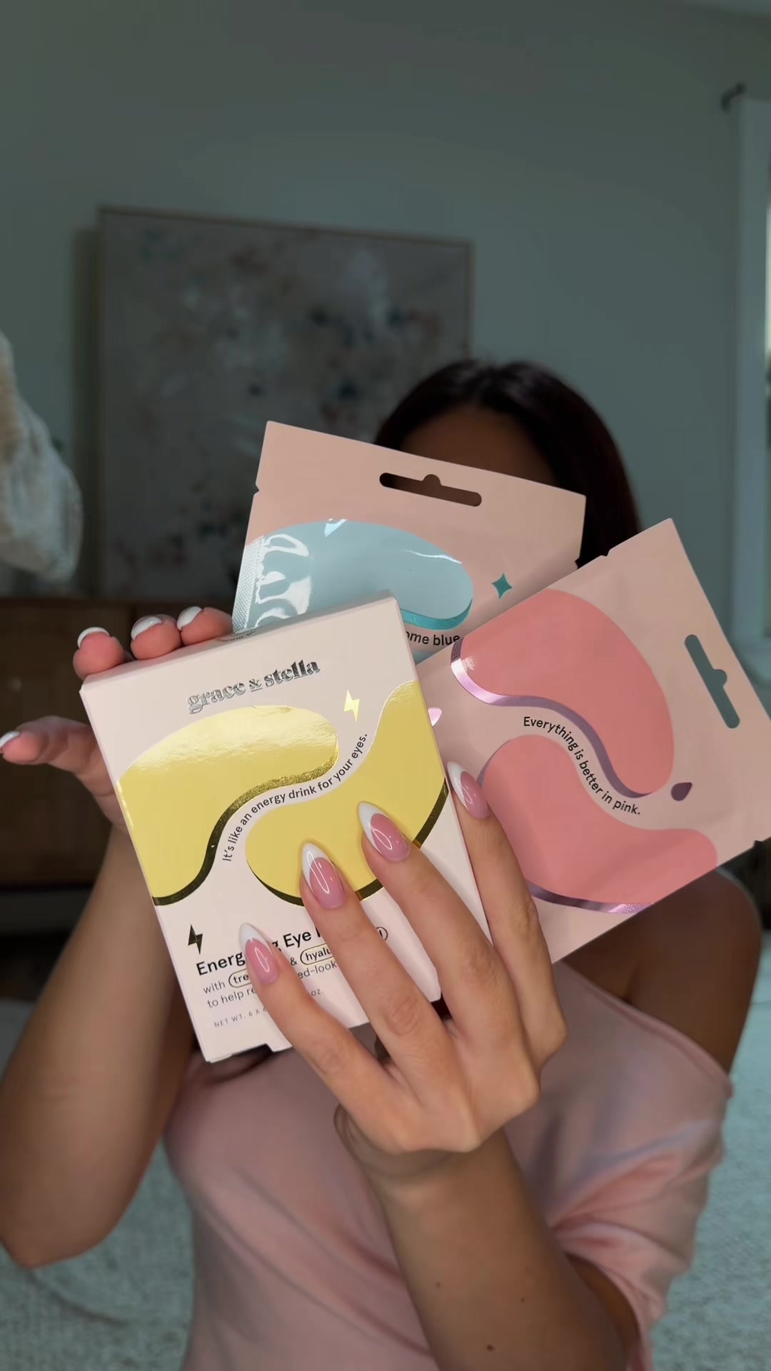 TikTok post by @claireastev for Grace and Stella Russia. Caption reads: I went to @CVS Pharmacy for one thing!! but of....