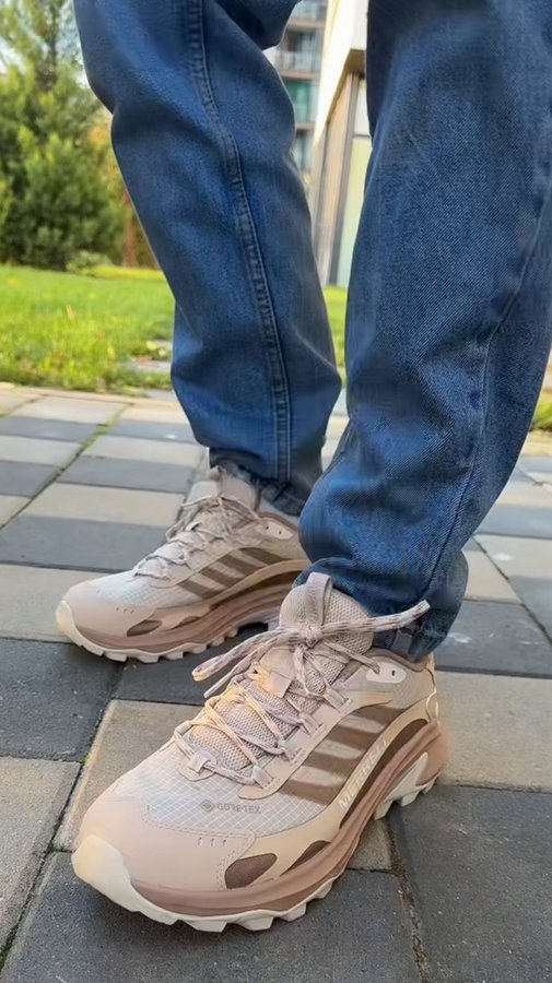 Instagram post by @avramrobertf for Merrell. Caption reads: [...] frumos sentiment?” 🤣🤣🤣

#gifted by....