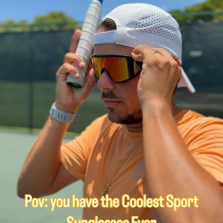 Instagram post by @guitennis for Lucyd. Caption reads: [...] 🔥

The Reebok Smart Eyewear powered by....