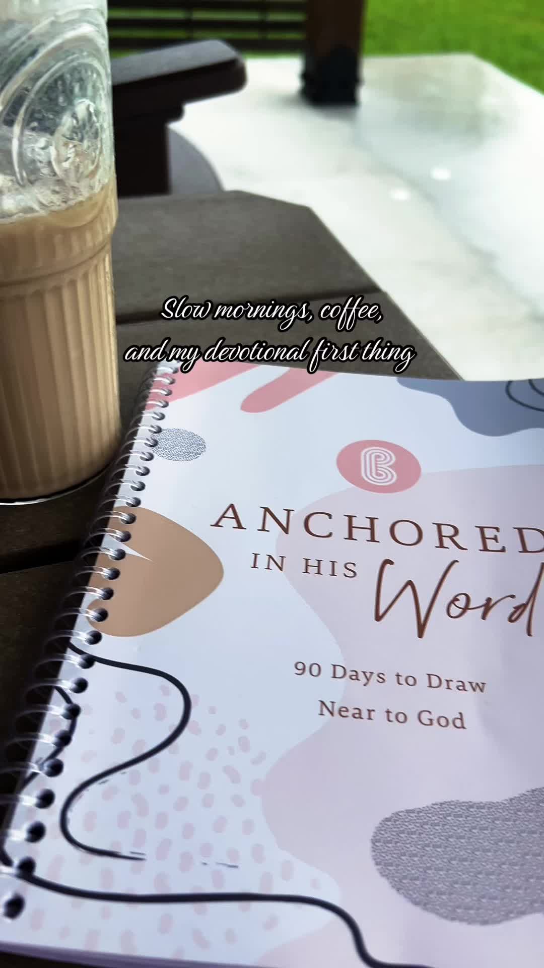 TikTok post by @perlaeliz_ for Spiral Bible. Caption reads: @SpiralBible #devotional #spiralbible.