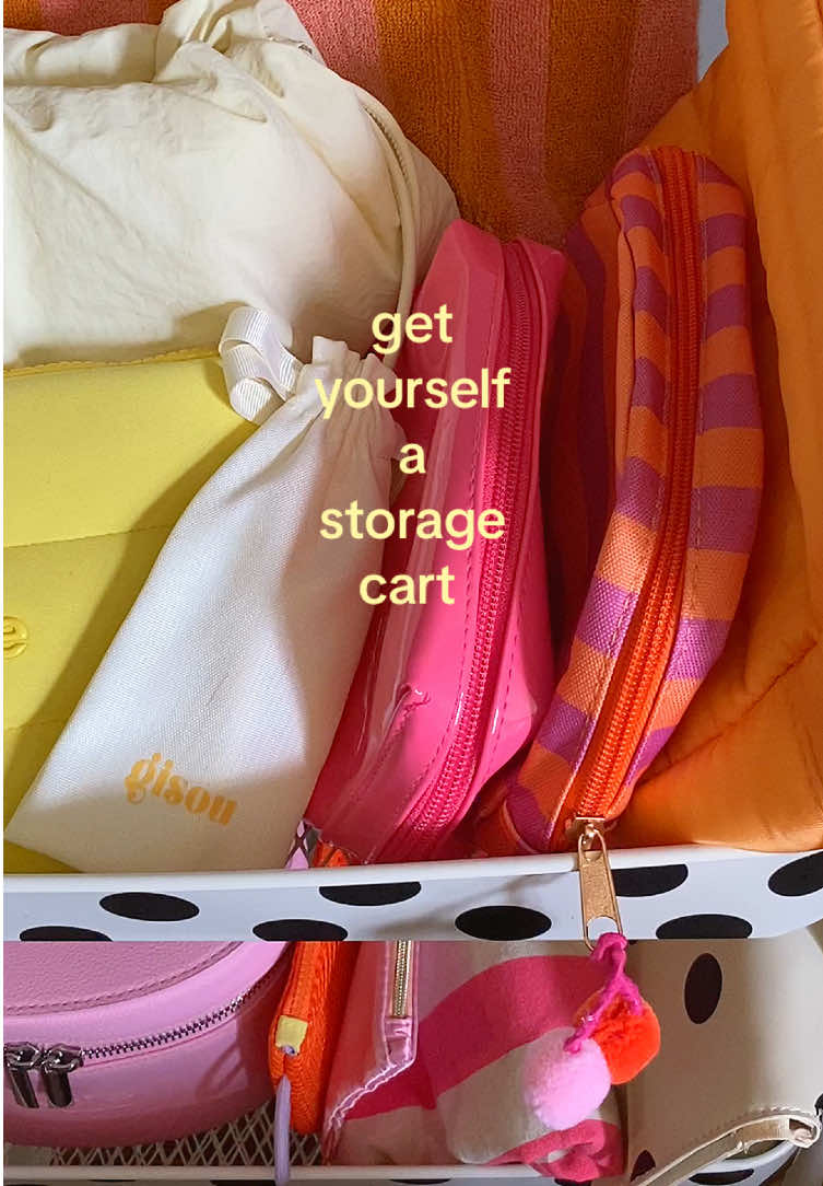 TikTok post by @a_user765 for Dae Hair. Caption reads: [...] #whatsinmybag #cutestorage @Dae Hair @Gisou....