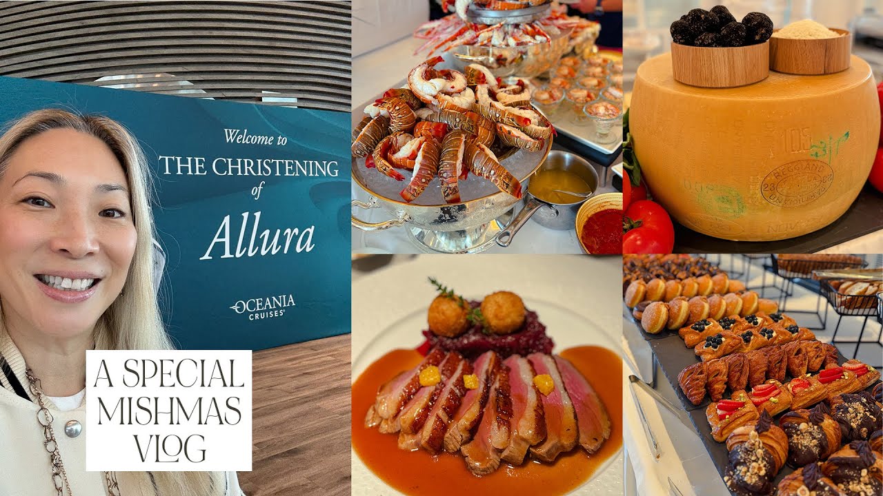 YouTube post by @TheMicheleWang for BK Beauty. Caption reads: WOW! What A Celebration! Oceania Allura....