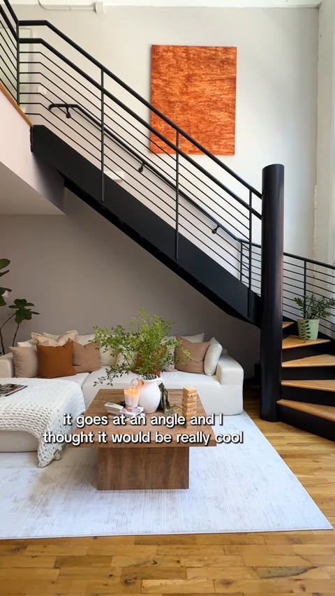 Instagram post by @sheiscelestee for Apartment Therapy. Caption reads: @sheiscelestee's 800-square-foot NYC loft is....