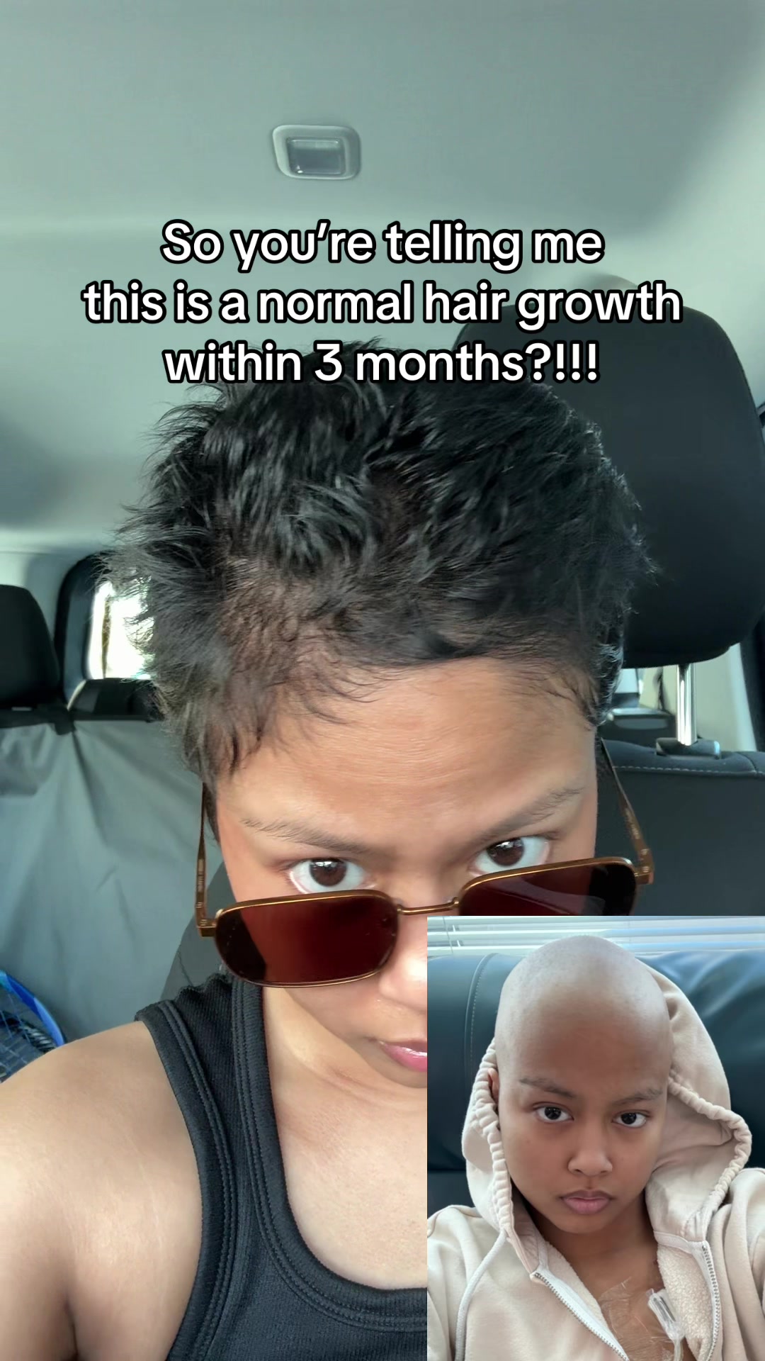 TikTok post by @gwenxxe for The Mane Attraction. Caption reads: 3 months of consistency >>> @The Mane Attraction....