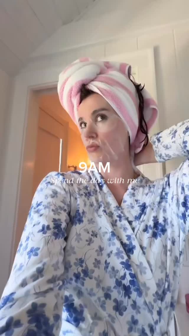 Instagram post by @nelliediamond for Hill House Home. Caption reads: Perfect little Shopgirl Saturday on Nantucket 🫶🏻.