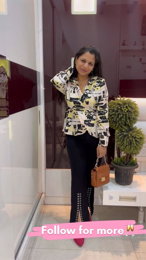 Instagram post by @mommytoashwik for Faballey. Caption reads: Summer Cute outfit from @faballey @veromodaindia....