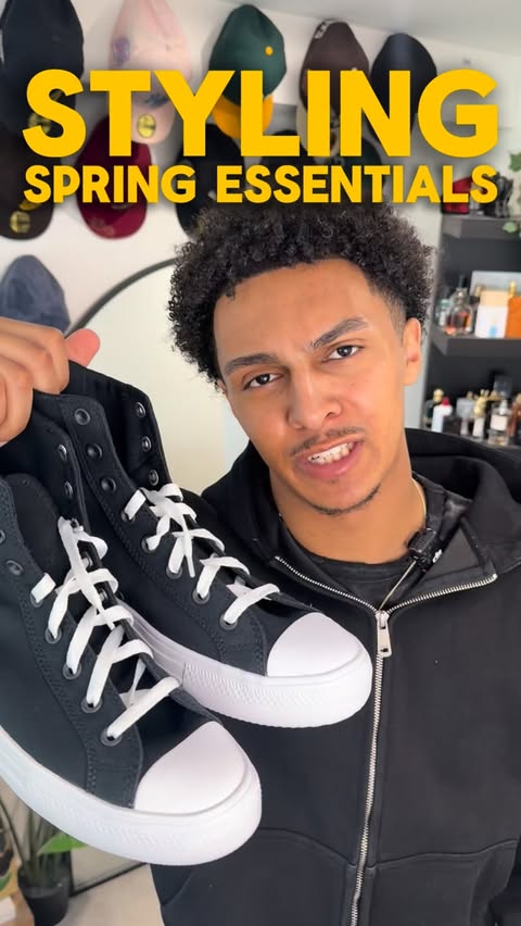 Instagram post by @crwnmason for Sports Direct. Caption reads: [...] shoe of the spring? I picked mine up....