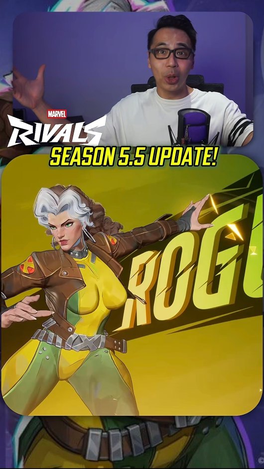 Instagram post by @misteryoung.gg for Marvel. Caption reads: Season 5.5 hits on 12th Dec 🤜🏻💥
#MarvelRivals....