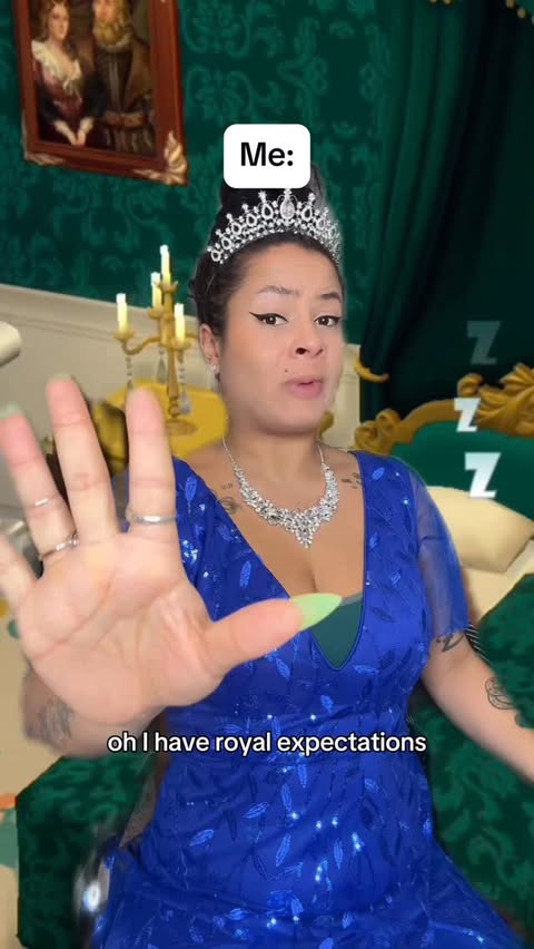 Instagram post by @starholroyd for The Sims. Caption reads: [...] for ROYALTY?! Your dynasty, your rules!....