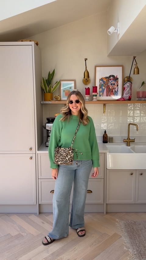 Instagram post by @leannedopaminedressing for Merry People. Caption reads: [...] this one go. Outfit details Sandals:....