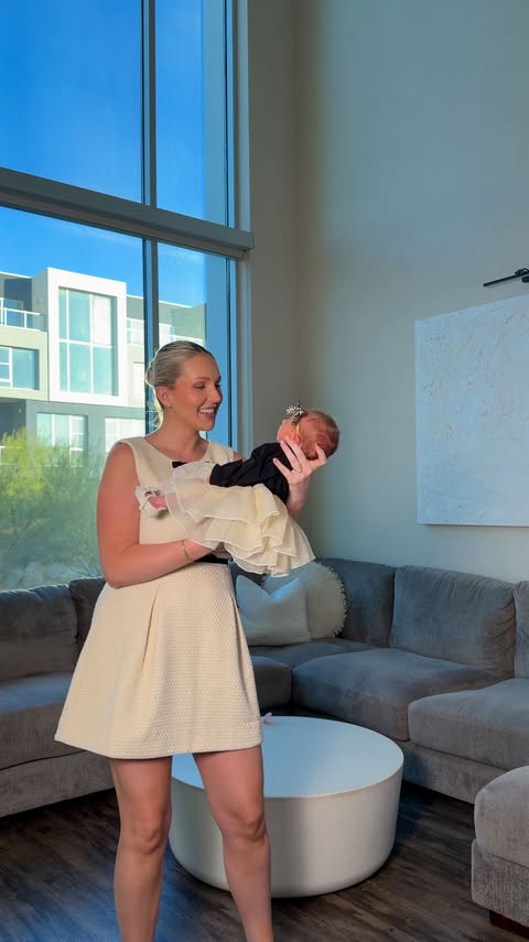 Instagram post by @_shelbyjones for Draper James. Caption reads: [...] matching with my girl 🖤 

Wearing....