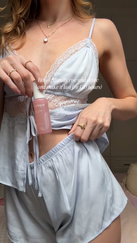 Instagram post by @justanothermannequin for Jurlique. Caption reads: With the Rare Rose range from @jurlique ☁️ If your....