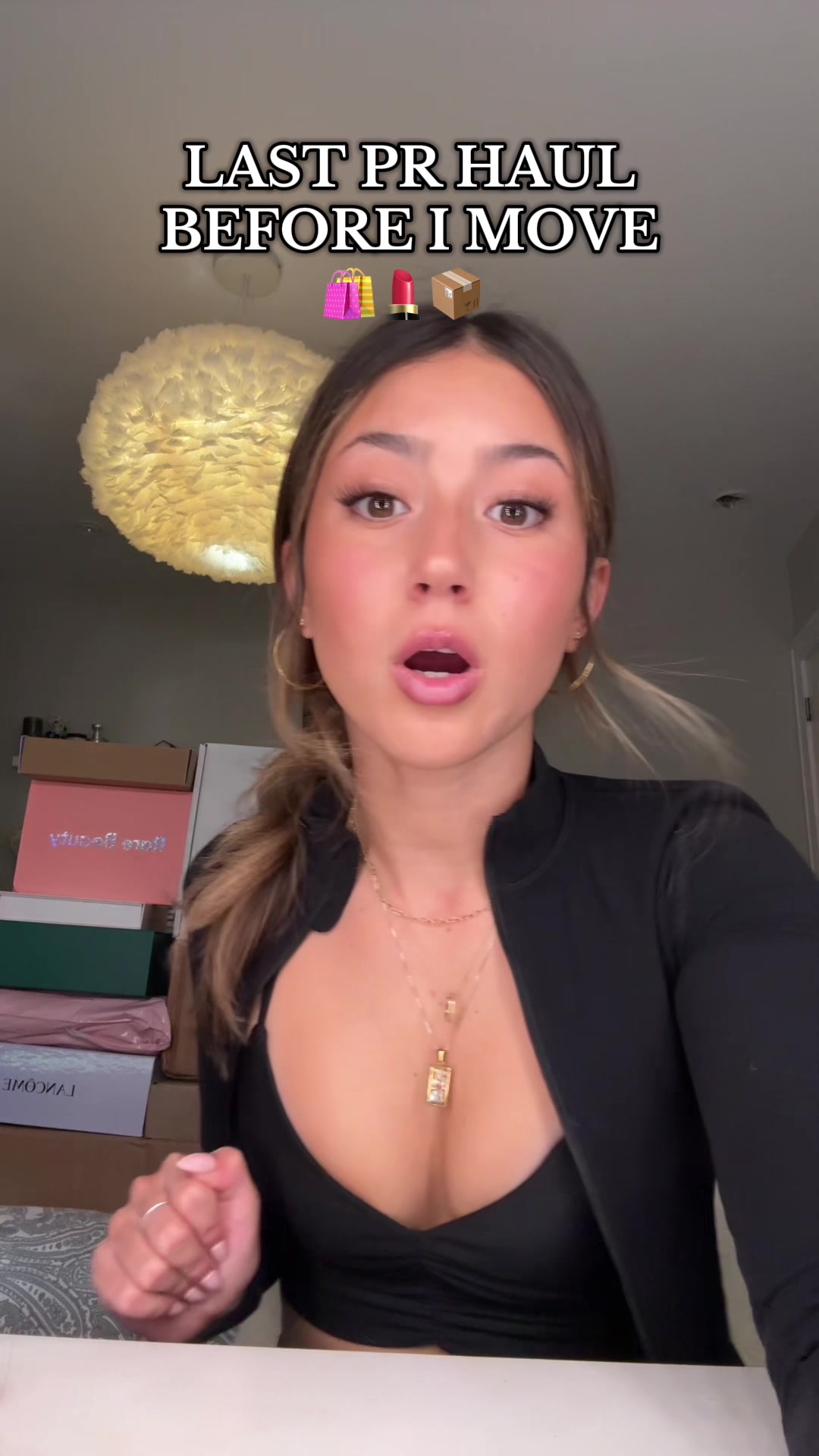 TikTok post by @kikishaul for CATRICE Germany. Caption reads: What should I add into my g!veaway pile?? #girl....